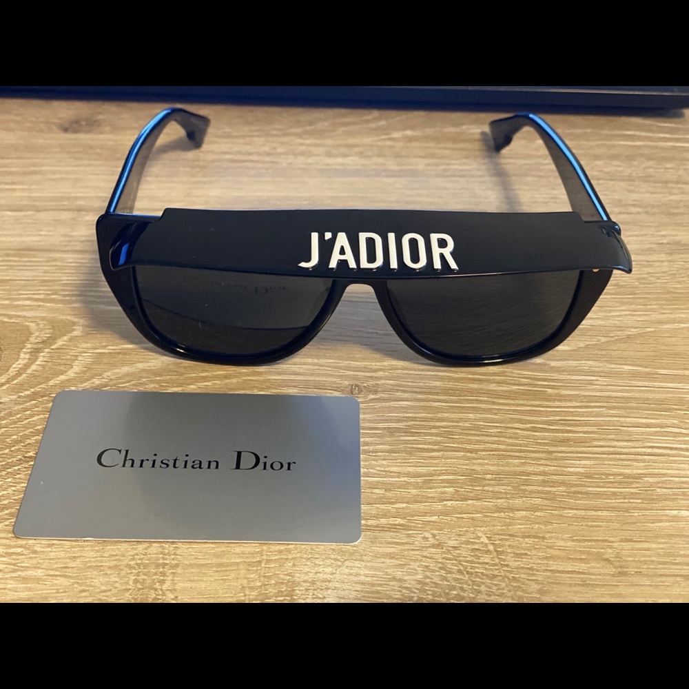 Dior Club2 Sunglasses w/ Visor Detail